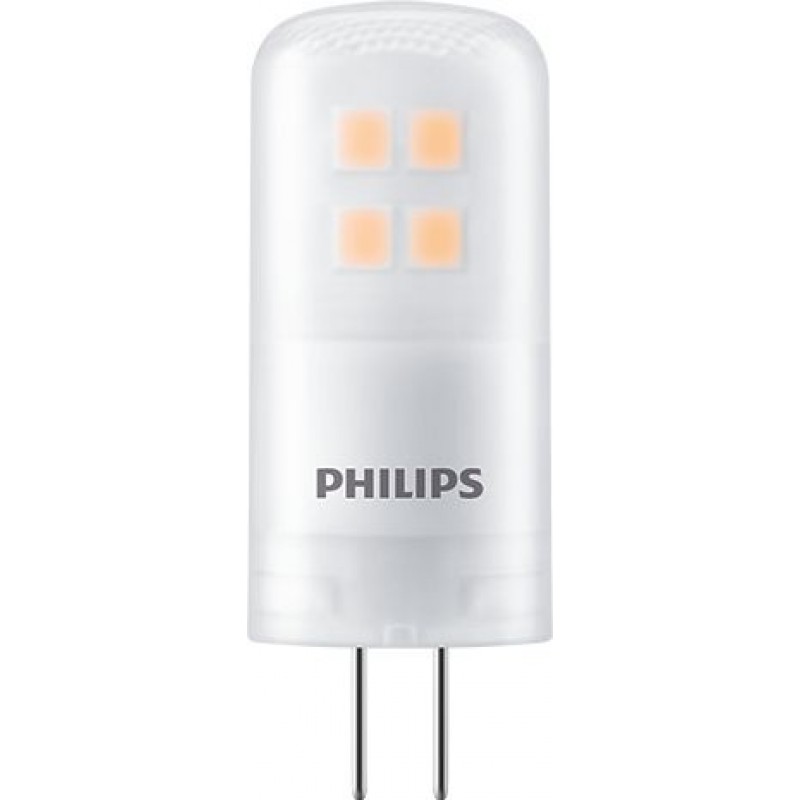 7,95 € Envío gratis | Bombilla LED Philips Cápsula 2.7W G4 LED 2700K Luz muy cálida. 4×3 cm