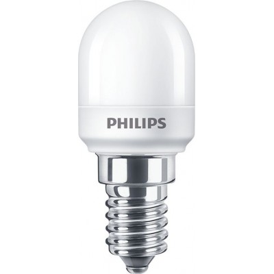 Lâmpada LED Philips Vela y Lustre 1.8W E14 LED 2700K Luz muito quente. 6×3 cm. Luz de vela led