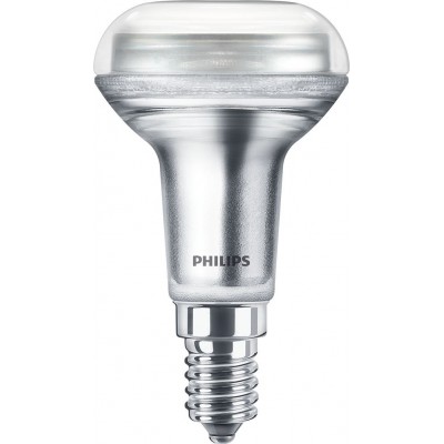 6,95 € Envío gratis | Bombilla LED Philips LED Classic 1.5W E14 LED 2700K Luz muy cálida. 8×5 cm. Reflector