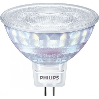Lâmpada LED Philips LED Spot 7W GU5.3 LED 2500K Luz muito quente. 5×5 cm. Dimmable