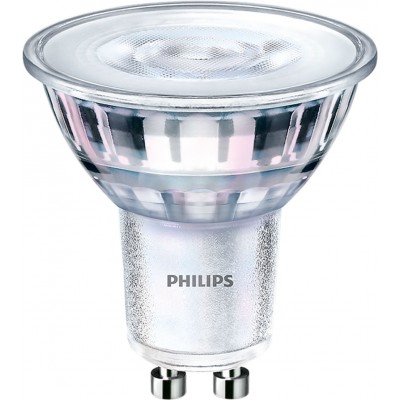 LED light bulb Philips LED Classic 5W GU10 LED 4000K Neutral light. 5×5 cm. Reflector spotlight