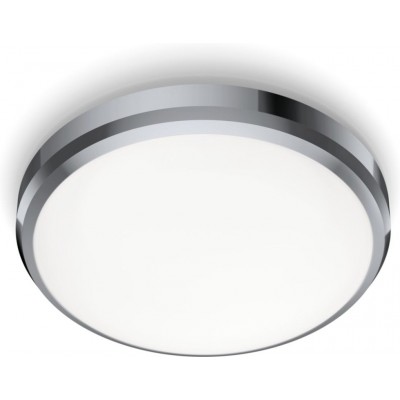 Indoor ceiling light Philips Doris 6W Round Shape Ø 22 cm. Kitchen, bathroom and hall. Design Style. Plated chrome Color
