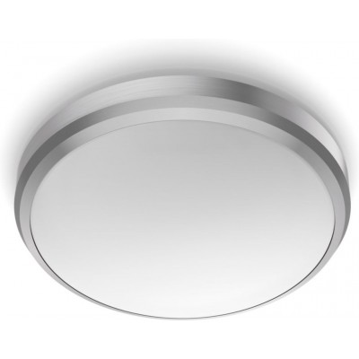 屋内シーリングライト Philips Balance 6W 円形 形状 Ø 22 cm. キッチン そして バスルーム. モダン スタイル. ニッケル カラー