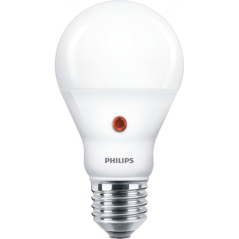 13,95 € Envio grátis | Lâmpada LED Philips LED Bulb 6.5W E27 LED 4000K Luz neutra. 11×7 cm