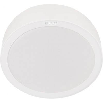 11,95 € Free Shipping | Recessed lighting Philips Meson 16.5W Round Shape Ø 17 cm. Downlight Bathroom and hall. Classic Style. White Color