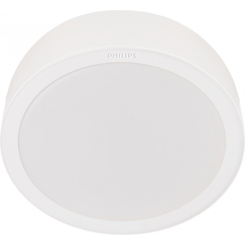 11,95 € Free Shipping | Recessed lighting Philips Meson 16.5W Round Shape Ø 17 cm. Downlight Bathroom and hall. Classic Style. White Color
