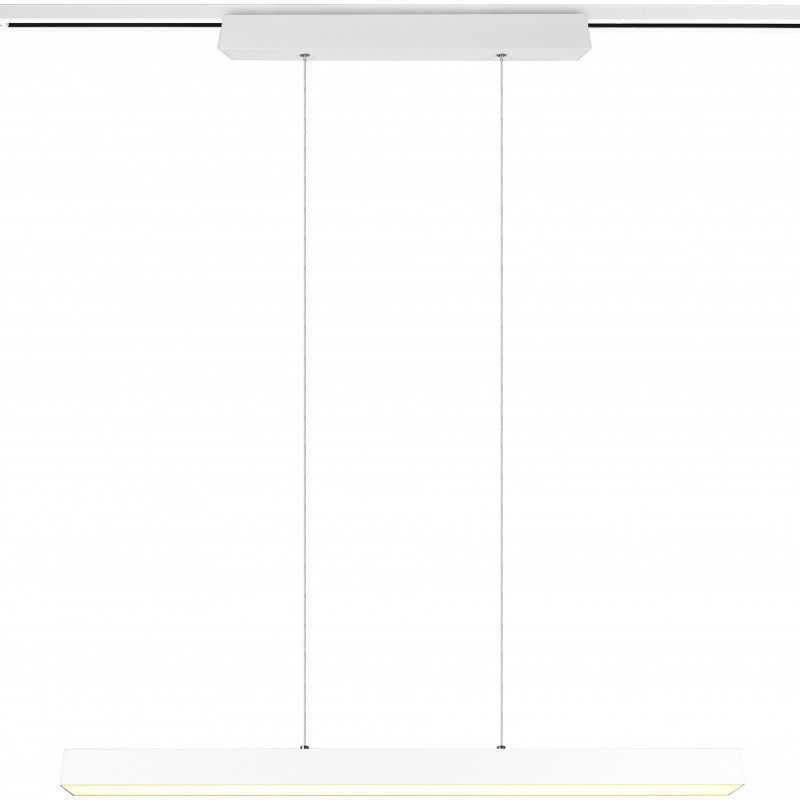 187,95 € Free Shipping | Hanging lamp Trio DUOline 29W 3000K Warm light. 180×90 cm. Integrated LED Living room and bedroom. Modern Style. Metal casting. White Color