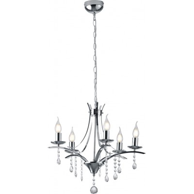 159,95 € Free Shipping | Chandelier Trio Lucerna Ø 52 cm. Living room and bedroom. Modern Style. Metal casting. Plated chrome Color