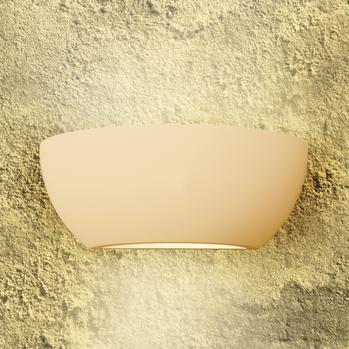 46,95 € Envio grátis | Luz de parede interna Trio Roma 25×10 cm. Gesso. Cor branco