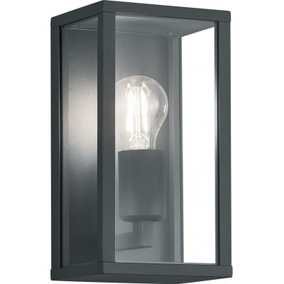Outdoor wall light Trio Garonne 26×14 cm. Cast aluminum. Anthracite Color