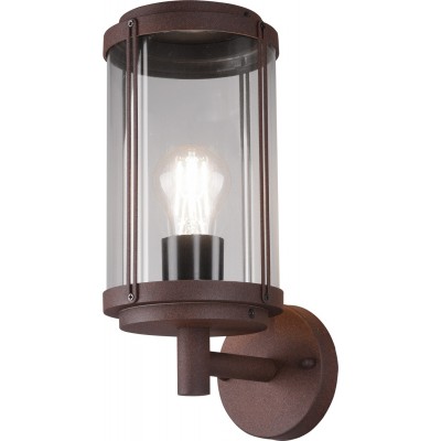 49,95 € Free Shipping | Outdoor wall light Trio Tanaro 33×15 cm. Terrace and garden. Vintage Style. Cast aluminum. Oxide Color