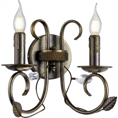 Indoor wall light Trio Classy 29×28 cm. Metal casting. Oxide Color