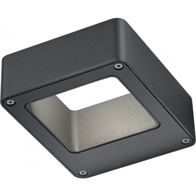 86,95 € Free Shipping | Outdoor wall light Trio Reno 4.5W 3000K Warm light. 12×5 cm. Integrated LED Terrace and garden. Modern Style. Cast aluminum. Anthracite Color