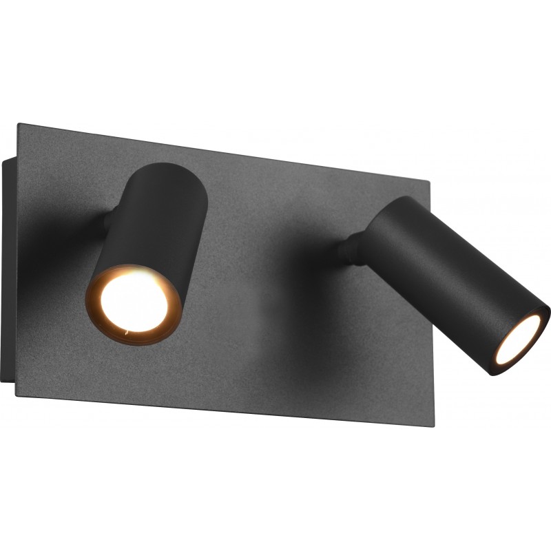 69,95 € Free Shipping | Outdoor wall light Trio Tunga 3.5W 3000K Warm light. 23×12 cm. Integrated LED Terrace and garden. Modern Style. Cast aluminum. Anthracite Color