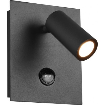 73,95 € Free Shipping | Outdoor wall light Trio Tunga 3.5W 3000K Warm light. 16×13 cm. Integrated LED. Motion sensor Terrace and garden. Modern Style. Cast aluminum. Anthracite Color