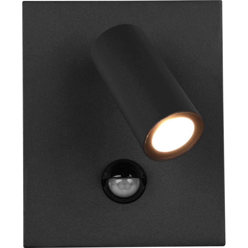 68,95 € Free Shipping | Outdoor wall light Trio Tunga 3.5W 3000K Warm light. 16×13 cm. Integrated LED. Motion sensor Terrace and garden. Modern Style. Cast aluminum. Anthracite Color
