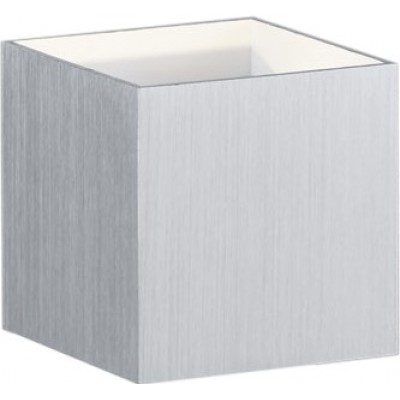 46,95 € Spedizione Gratuita | Lampada da parete per interni Trio Louis 4.5W 3000K Luce calda. 10×10 cm. LED integrato Alluminio. Colore alluminio