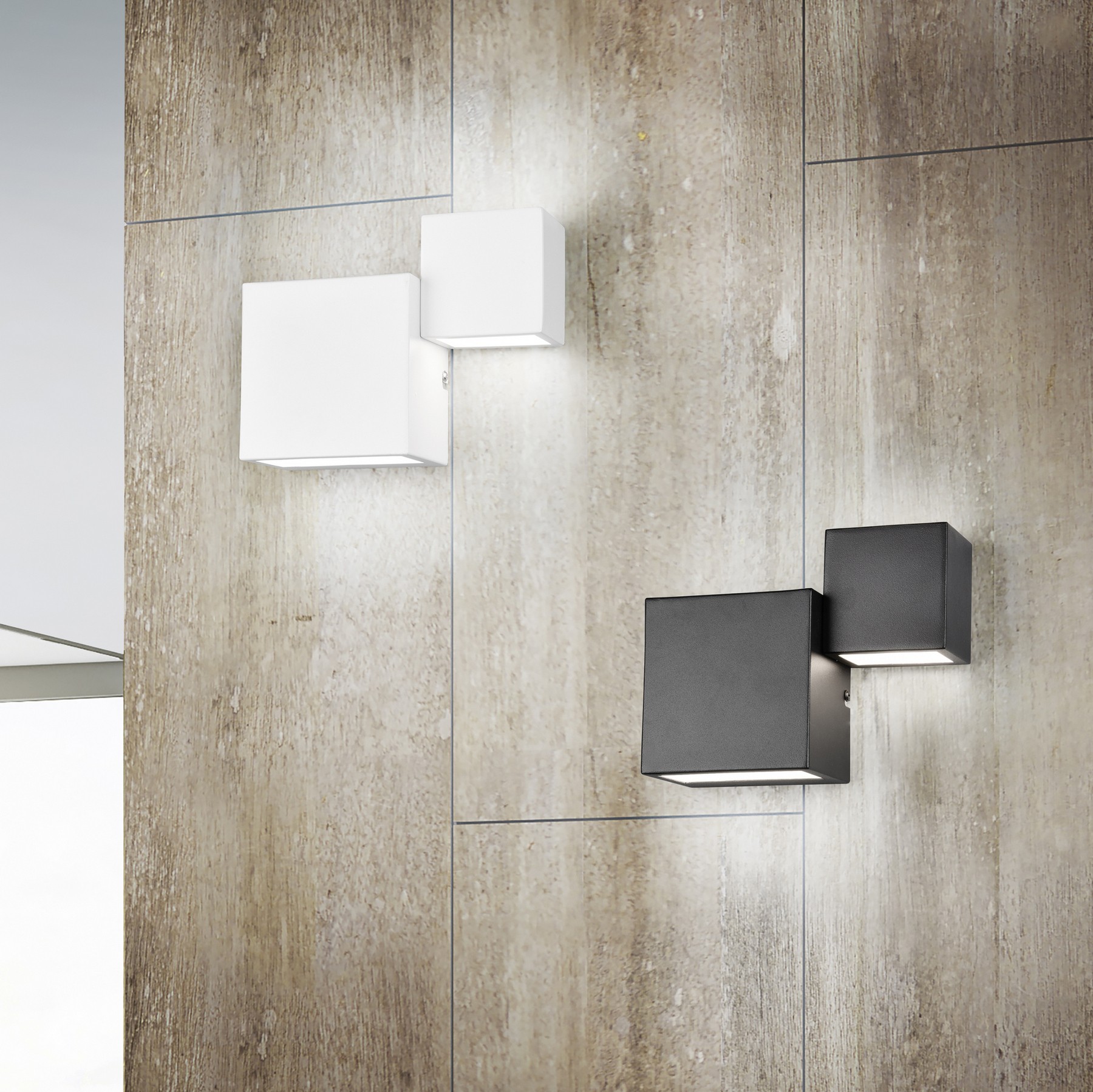 63,95 € Envio grátis | Luz de parede interna Trio Miguel 6W 3000K Luz quente. 21×17 cm. LED integrado Metais. Cor preto