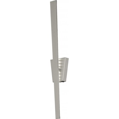 Настенный светильник для дома Trio Zita 6W 3000K Теплый свет. 60×10 cm. встроенный светодиод Гостинная и спальная комната. Современный Стиль. Металл. Матовый никель Цвет