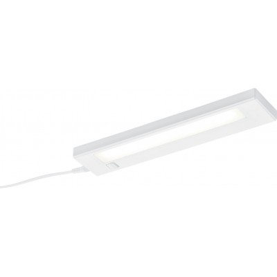 35,95 € Free Shipping | Indoor wall light Trio Alino 4W 3000K Warm light. 34×7 cm. Integrated LED Kitchen. Modern Style. Plastic and polycarbonate. White Color