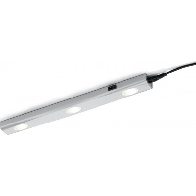 Lâmpada de teto Trio Aragon 1W 3000K Luz quente. 40×4 cm. LED integrado Cozinha. Estilo moderno. Plástico e Policarbonato. Cor branco