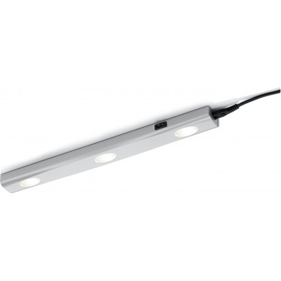 29,95 € Envio grátis | Lâmpada de teto Trio Aragon 1W 3000K Luz quente. 40×4 cm. LED integrado Plástico e policarbonato. Cor branco