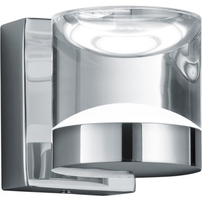 Indoor wall light Trio Brian 3.7W 3000K Warm light. 10×9 cm. Integrated LED Metal casting. Plated chrome Color