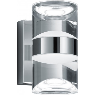 Настенный светильник для дома Trio Brian 2.9W 3000K Теплый свет. 16×9 cm. встроенный светодиод Ванная комната. Современный Стиль. Металл. Покрытый хром Цвет