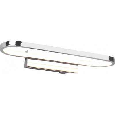 86,95 € Free Shipping | Furniture lighting Trio Gianni 17W 3000K Warm light. 40×15 cm. Integrated LED Bathroom. Modern Style. Metal casting. Plated chrome Color