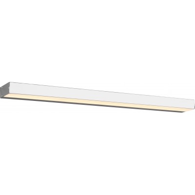 138,95 € Free Shipping | Indoor wall light Trio Rocco 13W 3000K Warm light. 90×4 cm. Integrated LED Bathroom. Modern Style. Aluminum. Plated chrome Color