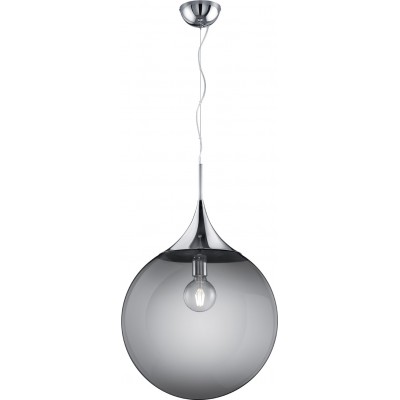 Hanging lamp Trio Midas Ø 45 cm. Living room and bedroom. Modern Style. Metal casting. Plated chrome Color