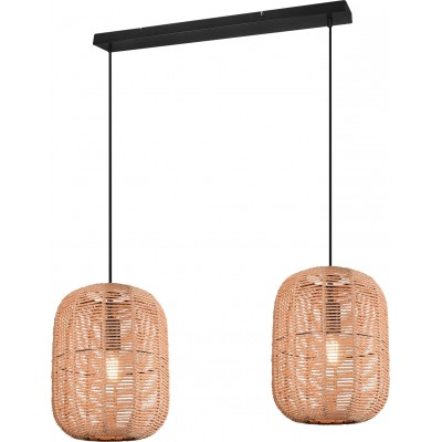 158,95 € Spedizione Gratuita | Lampada a sospensione Trio Runa 150×90 cm. Metallo. Colore nero