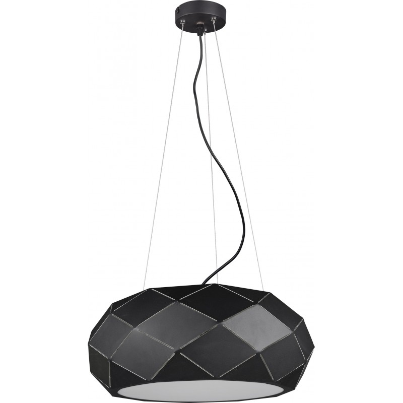 178,95 € Free Shipping | Hanging lamp Trio Zandor Ø 50 cm. Kitchen. Modern Style. Metal casting. Black Color