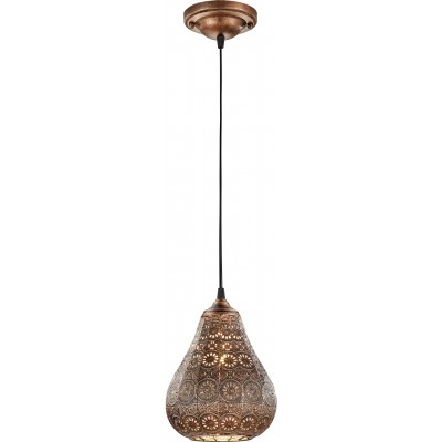 Hängelampe Trio Jasmin Ø 19 cm. Metall. Altes kupfer Farbe
