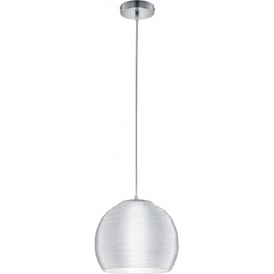Hanging lamp Trio Lacan Ø 25 cm. Living room and bedroom. Modern Style. Metal casting. Plated chrome Color