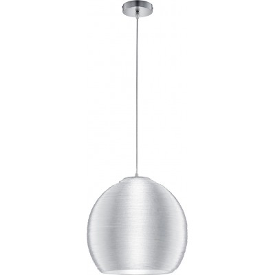 Lampe à suspension Trio Lacan Ø 35 cm. Salle et chambre. Style moderne. Métal. Couleur chromé