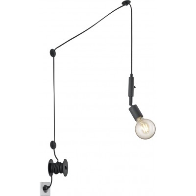 Подвесной светильник Trio Stella Ø 4 cm. регулируемая высота Гостинная и спальная комната. Современный Стиль. Металл. Чернить Цвет