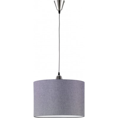 Lampada a sospensione Trio Cosinus Ø 40 cm. Soggiorno e camera da letto. Stile moderno. Metallo. Colore nichel opaco