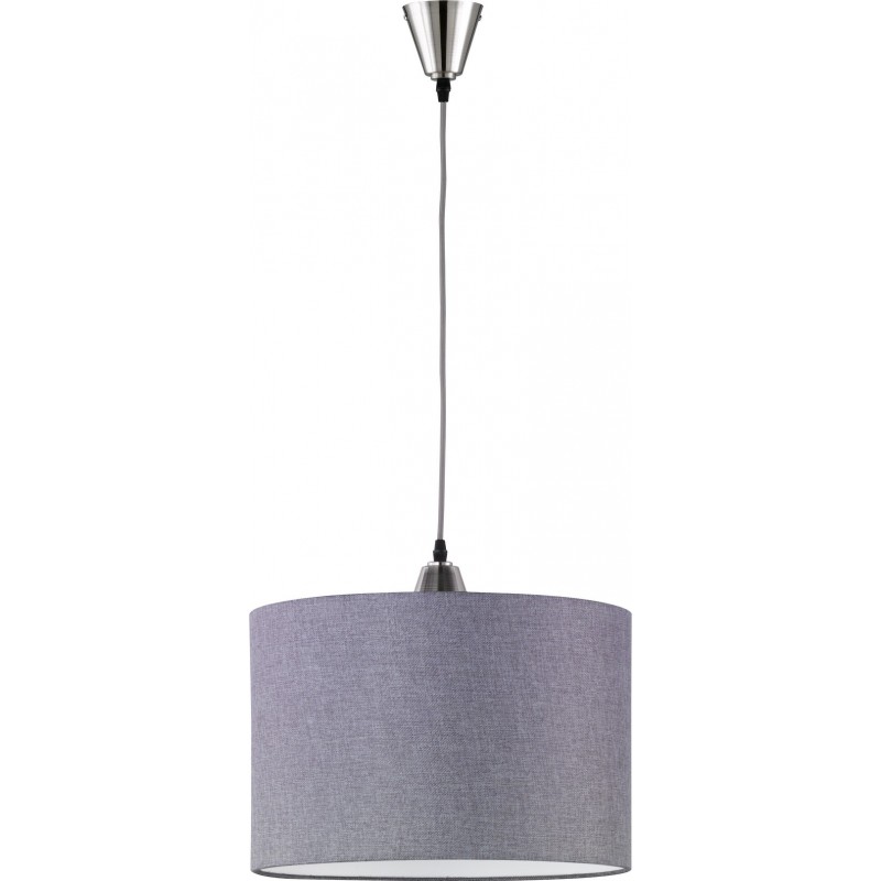44,95 € Free Shipping | Hanging lamp Trio Cosinus Ø 40 cm. Living room and bedroom. Modern Style. Metal casting. Matt nickel Color