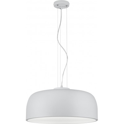 201,95 € Free Shipping | Hanging lamp Trio Baron Ø 52 cm. Metal casting. White Color