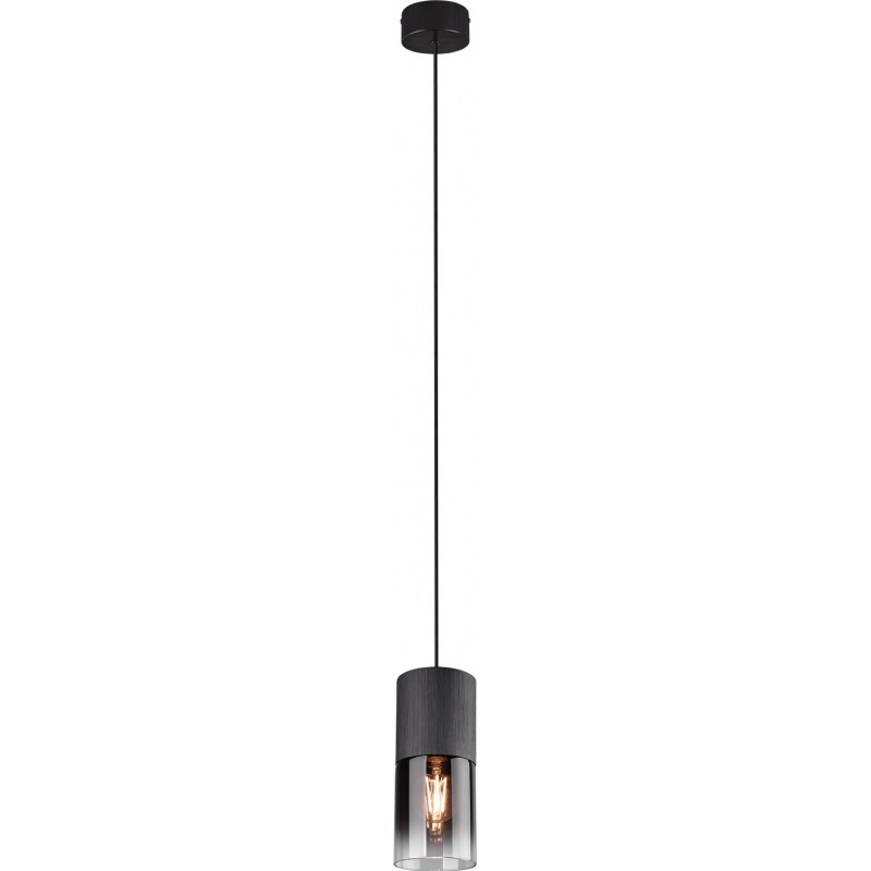 51,95 € 免费送货 | 吊灯 Trio Robin Ø 10 cm. 客厅 和 卧室. 现代的 风格. 金属. 黑色的 颜色