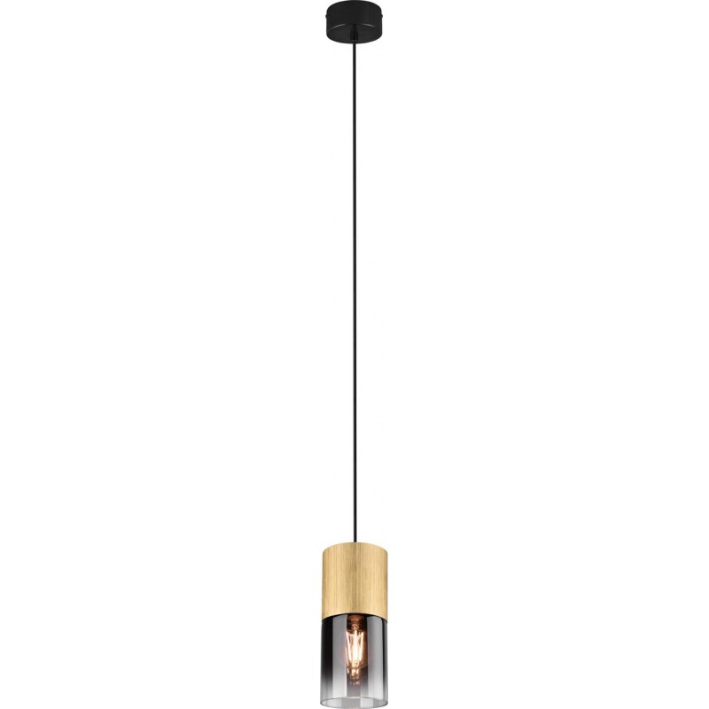 48,95 € Free Shipping | Hanging lamp Trio Robin Ø 10 cm. Living room and bedroom. Modern Style. Metal casting. Copper Color