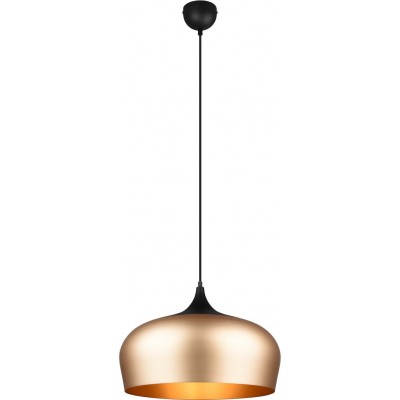 Lámpara colgante Trio Chiron Ø 45 cm. Salón y dormitorio. Estilo moderno. Aluminio. Color cobre