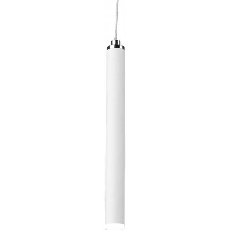 245,95 € Free Shipping | Hanging lamp Trio Tubular 2.5W 3000K Warm light. Ø 40 cm. Integrated LED Living room and bedroom. Modern Style. Metal casting. White Color
