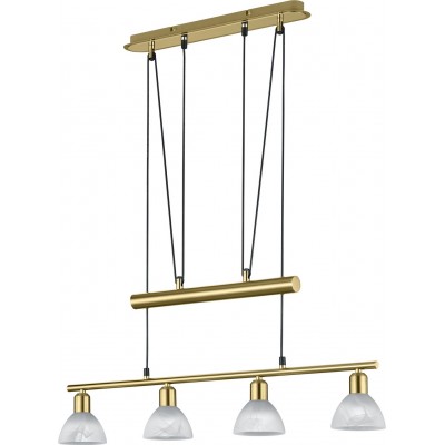 ハンギングランプ Trio Levisto 5W 3000K 暖かい光. 160×80 cm. 調整可能な高さ。 交換可能なLED リビングルーム そして ベッドルーム. モダン スタイル. 金属. 銅 カラー