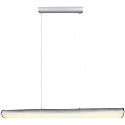 Lampe à suspension Trio Coventry 35W 150×120 cm. LED intégrée Salle, chambre et bureau. Style moderne. Métal. Couleur gris