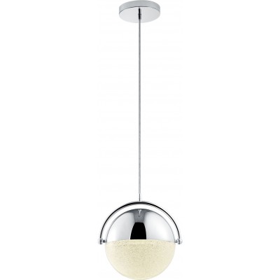 Hängelampe Trio Chris 22W 3000K Warmes Licht. 150×30 cm. Integrierte LED Wohnzimmer und schlafzimmer. Modern Stil. Metall. Überzogenes chrom Farbe