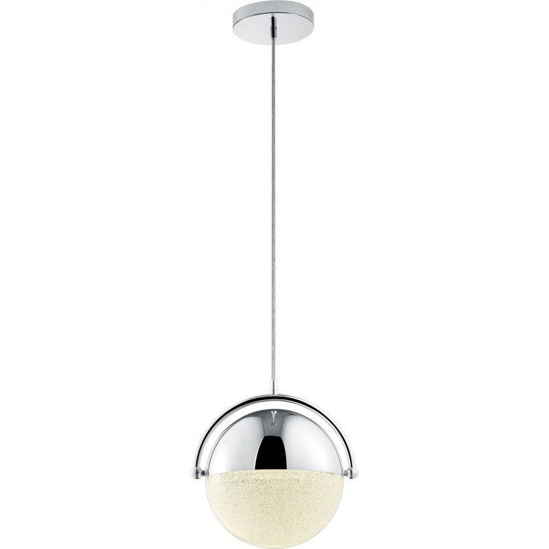 63,95 € Free Shipping | Hanging lamp Trio Chris 22W 3000K Warm light. 150×30 cm. Integrated LED Living room and bedroom. Modern Style. Metal casting. Plated chrome Color