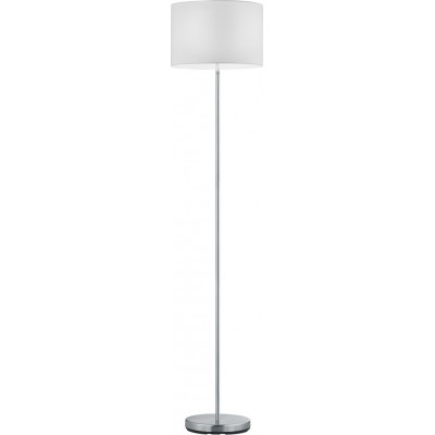114,95 € Envio grátis | Luminária de piso Trio Hotel Ø 35 cm. Sala de estar e quarto. Estilo moderno. Fundição de metais. Cor níquel mate