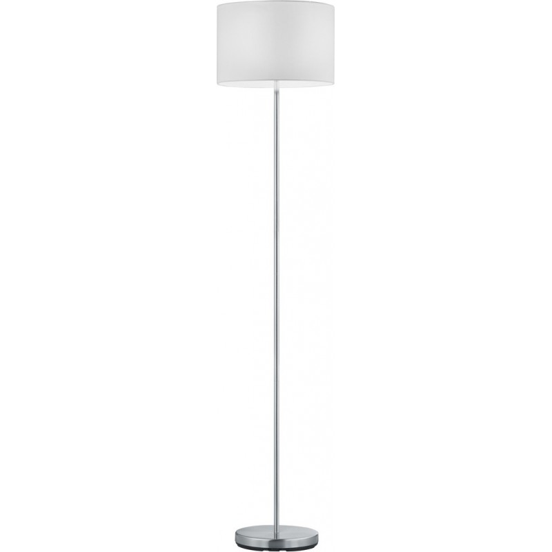 114,95 € Free Shipping | Floor lamp Trio Hotel Ø 35 cm. Living room and bedroom. Modern Style. Metal casting. Matt nickel Color